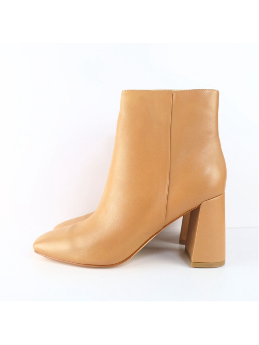 Marc Fisher Fellie Womens 8.5 Tan Boot Medium- 0035